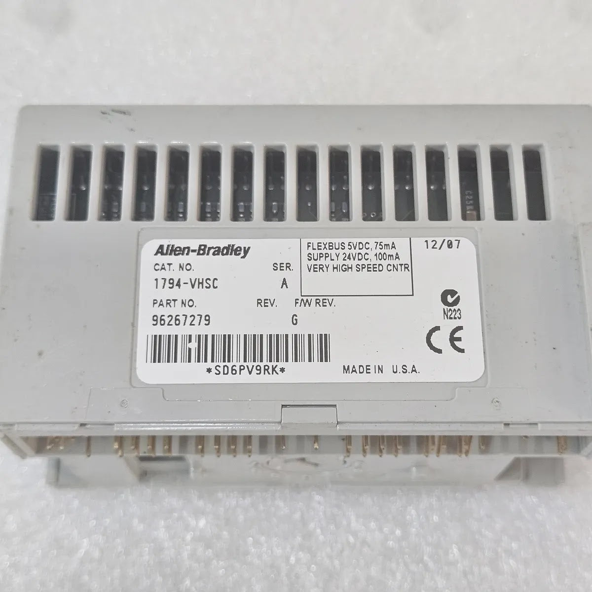 A Bradley 1794-VHSC Flex IO VHSC High Speed Counter Module 96267279