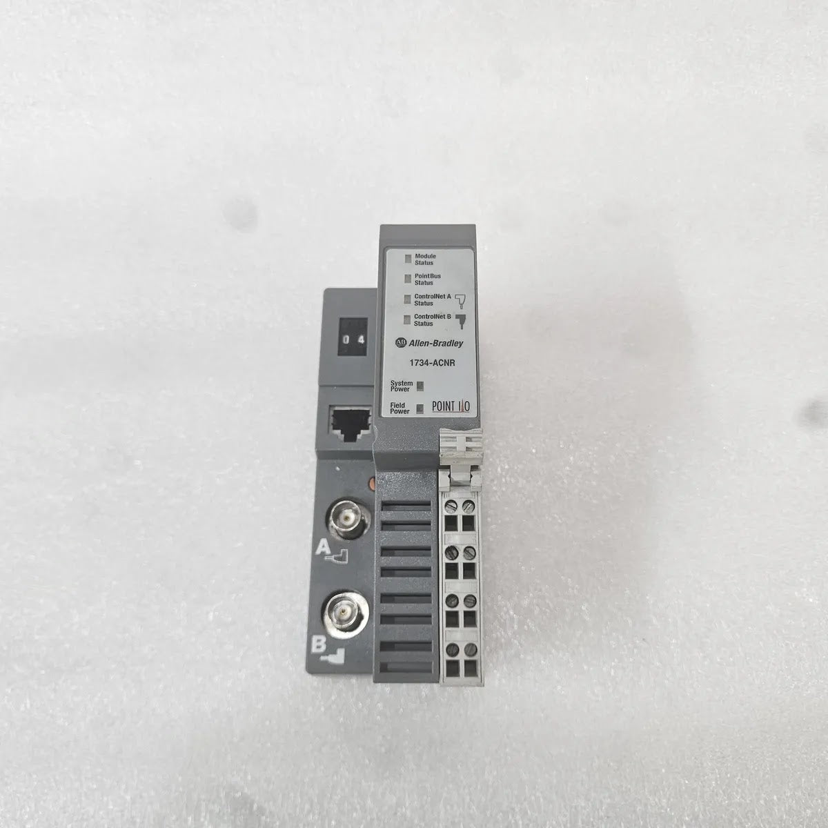 A Bradley 1734-ACNR Point I/O ControlNet Adapter 24Vdc