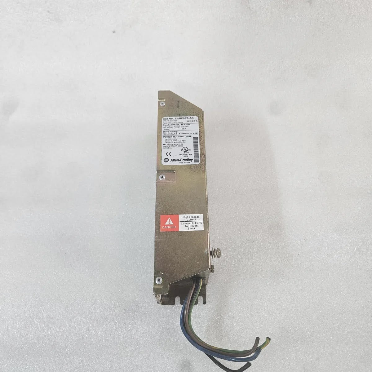 A Bradley 22-RF9P5-AS EMC Filter 3Ph 200-240V 9.5A