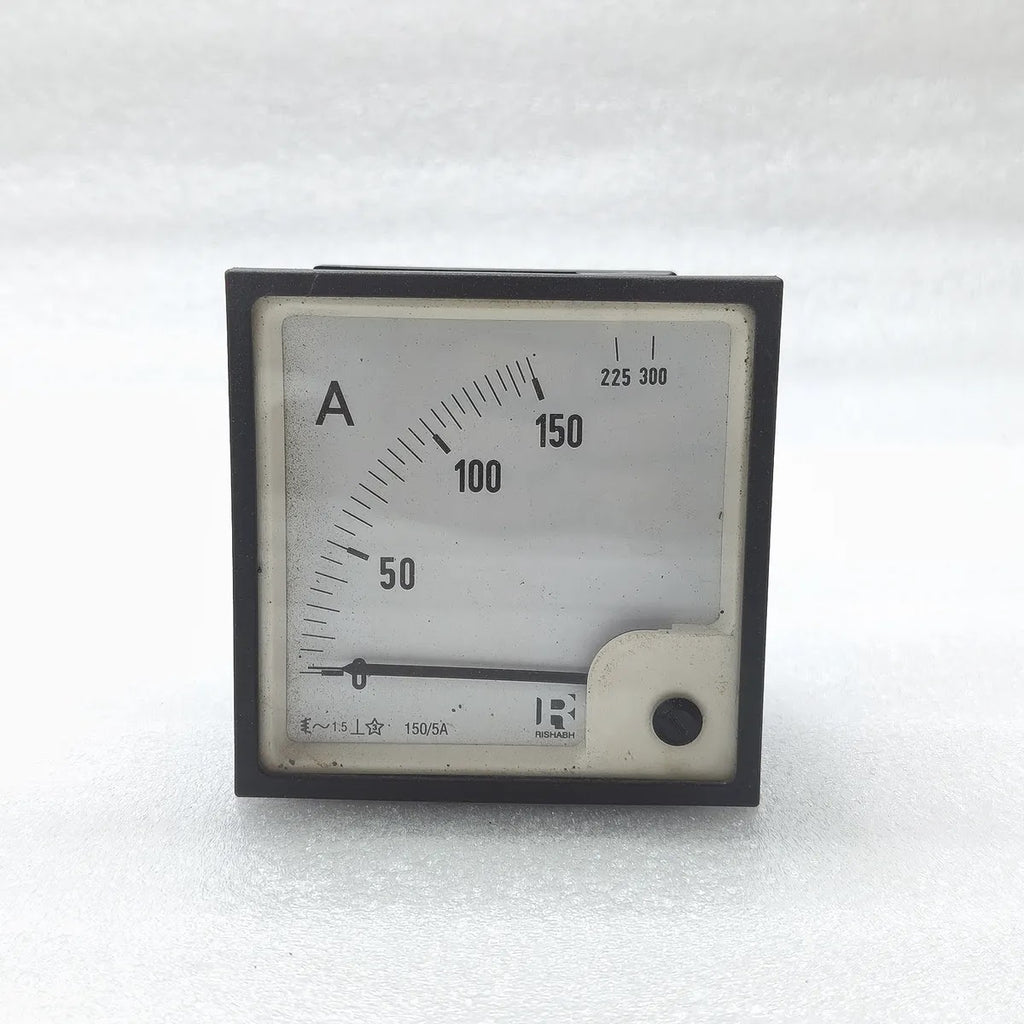 RISHABH EQ96 P1030295RIS Analogue AC Ammeter 150/5A 0-150A