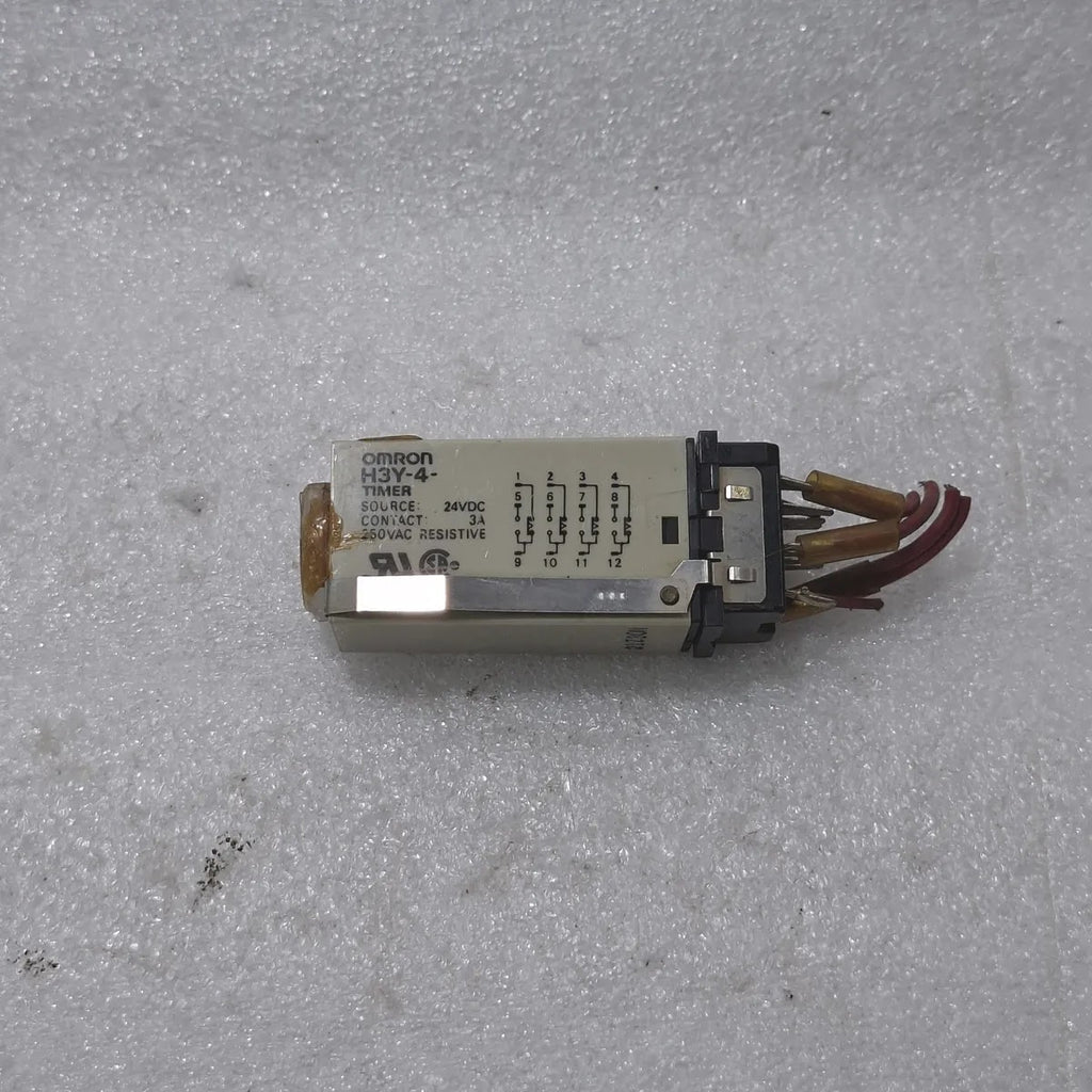 Omron H3Y-4- Timer 24VDC 3A 250VAC Resistive