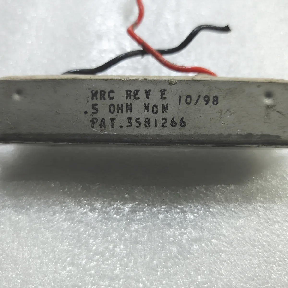 MRC REV E Resistor .5 OHM NON PAT.3581266