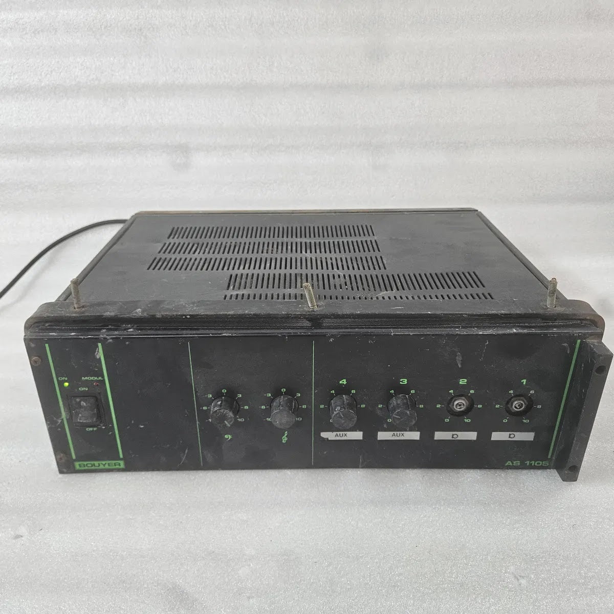 Bouyer AS 1105 Preamplifier Amplifier 100W 220V 4-Input Rack PA Mixer