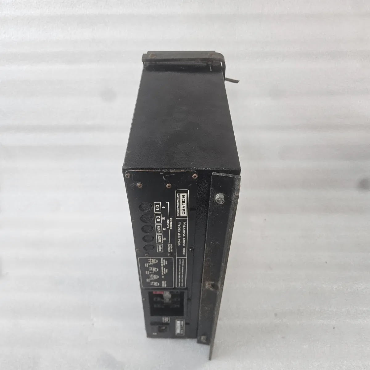 Bouyer AS 1105 Preamplifier Amplifier 100W 220V 4-Input Rack PA Mixer