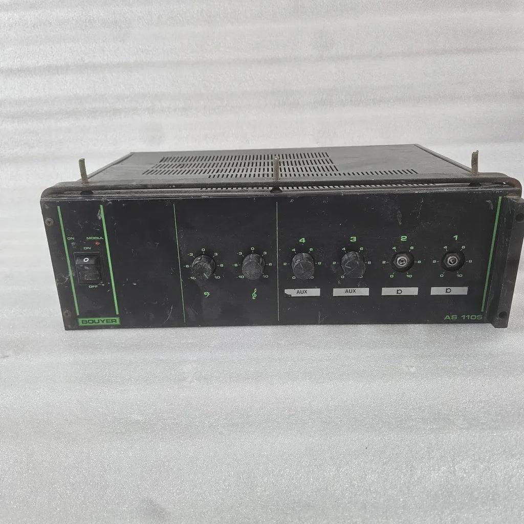 Bouyer AS 1105 Preamplifier Amplifier 100W 220V 4-Input Rack PA Mixer