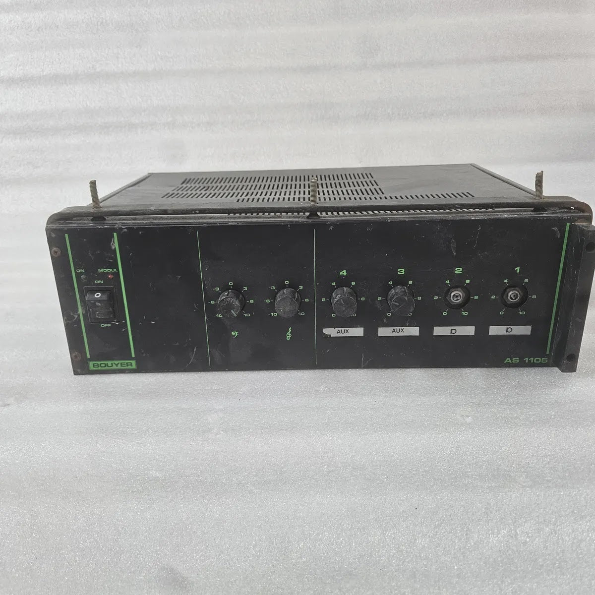 Bouyer AS 1105 Preamplifier Amplifier 100W 220V 4-Input Rack PA Mixer