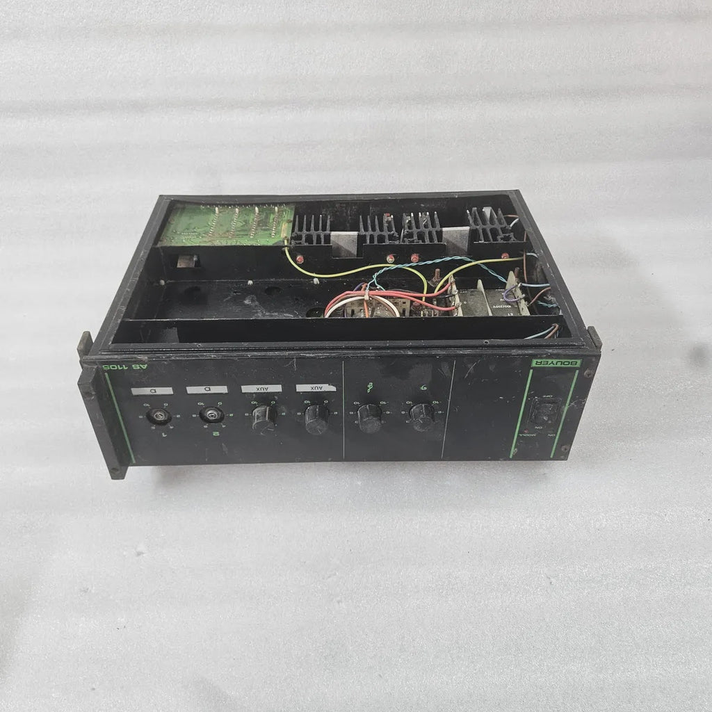 Bouyer AS 1105 Preamplifier Amplifier 100W 220V 4-Input Rack PA Mixer
