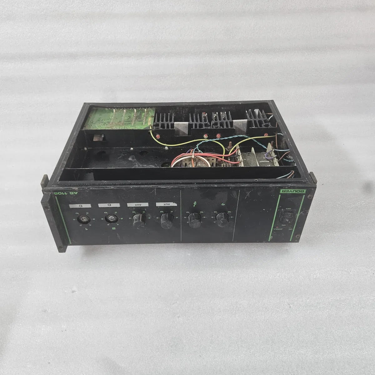 Bouyer AS 1105 Preamplifier Amplifier 100W 220V 4-Input Rack PA Mixer