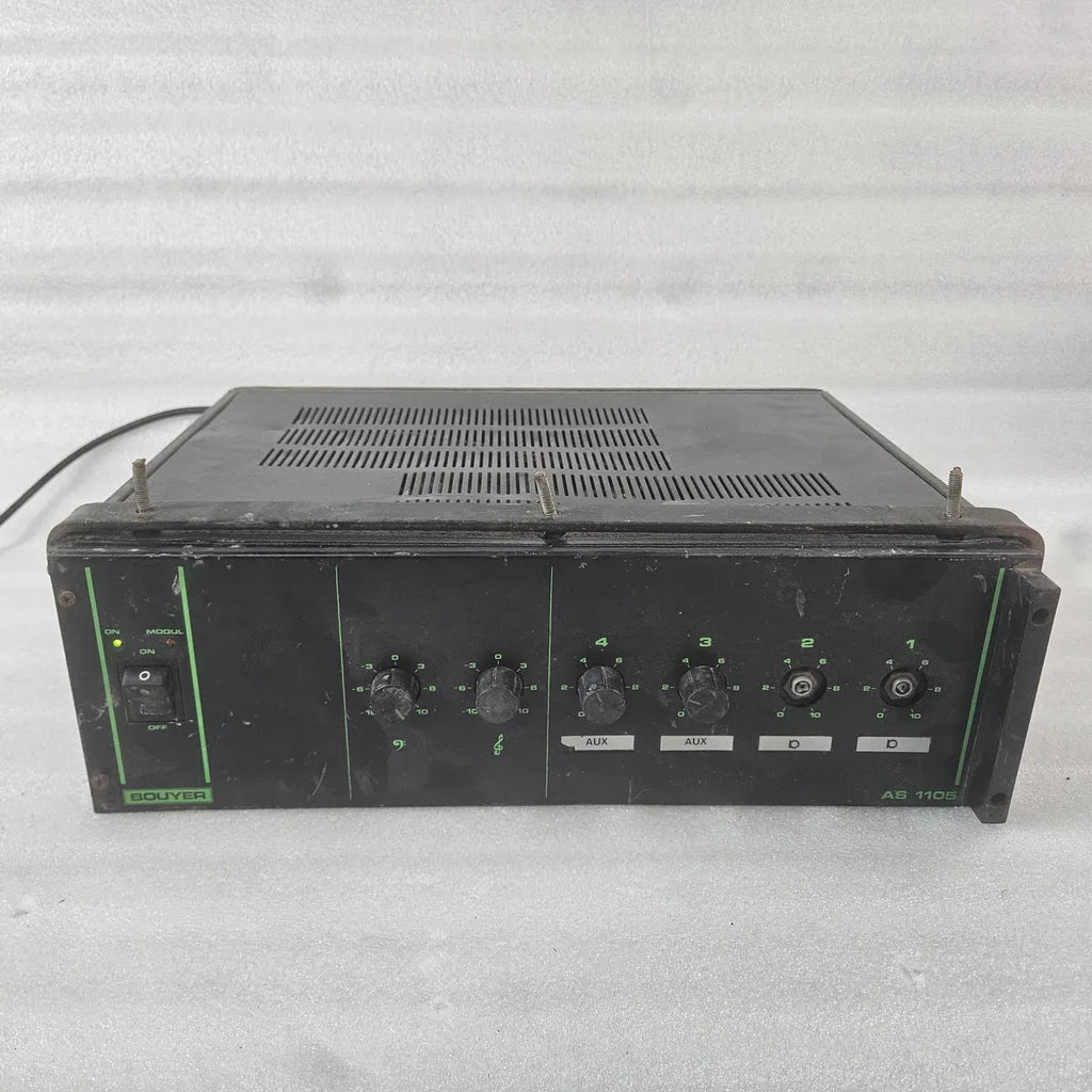 Bouyer AS 1105 Preamplifier Amplifier 100W 220V 4-Input Rack PA Mixer