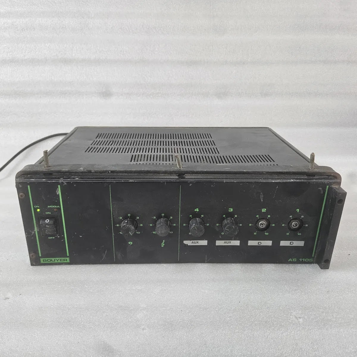Bouyer AS 1105 Preamplifier Amplifier 100W 220V 4-Input Rack PA Mixer