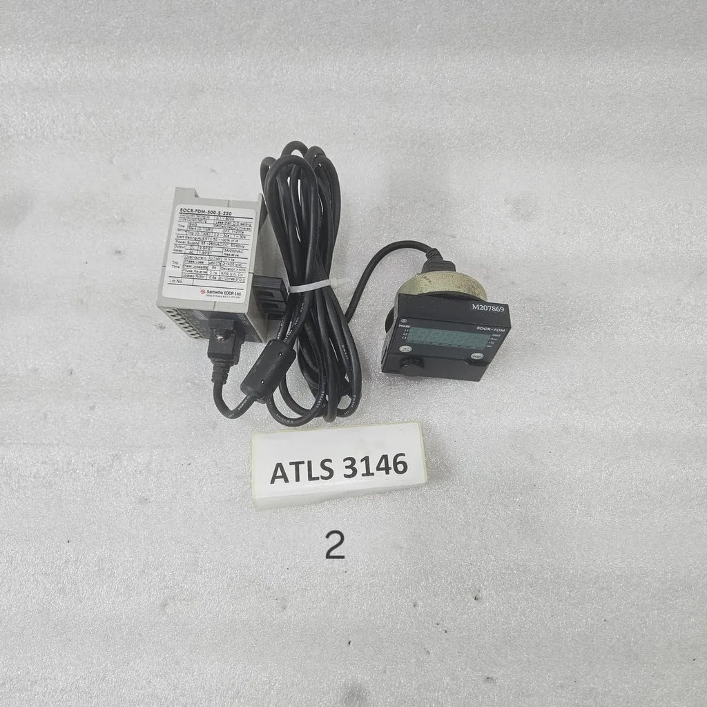 Samwha EOCR-FDM-500-S-220 Electronic Overcurrent Relay 0.1-800A 85-250V
