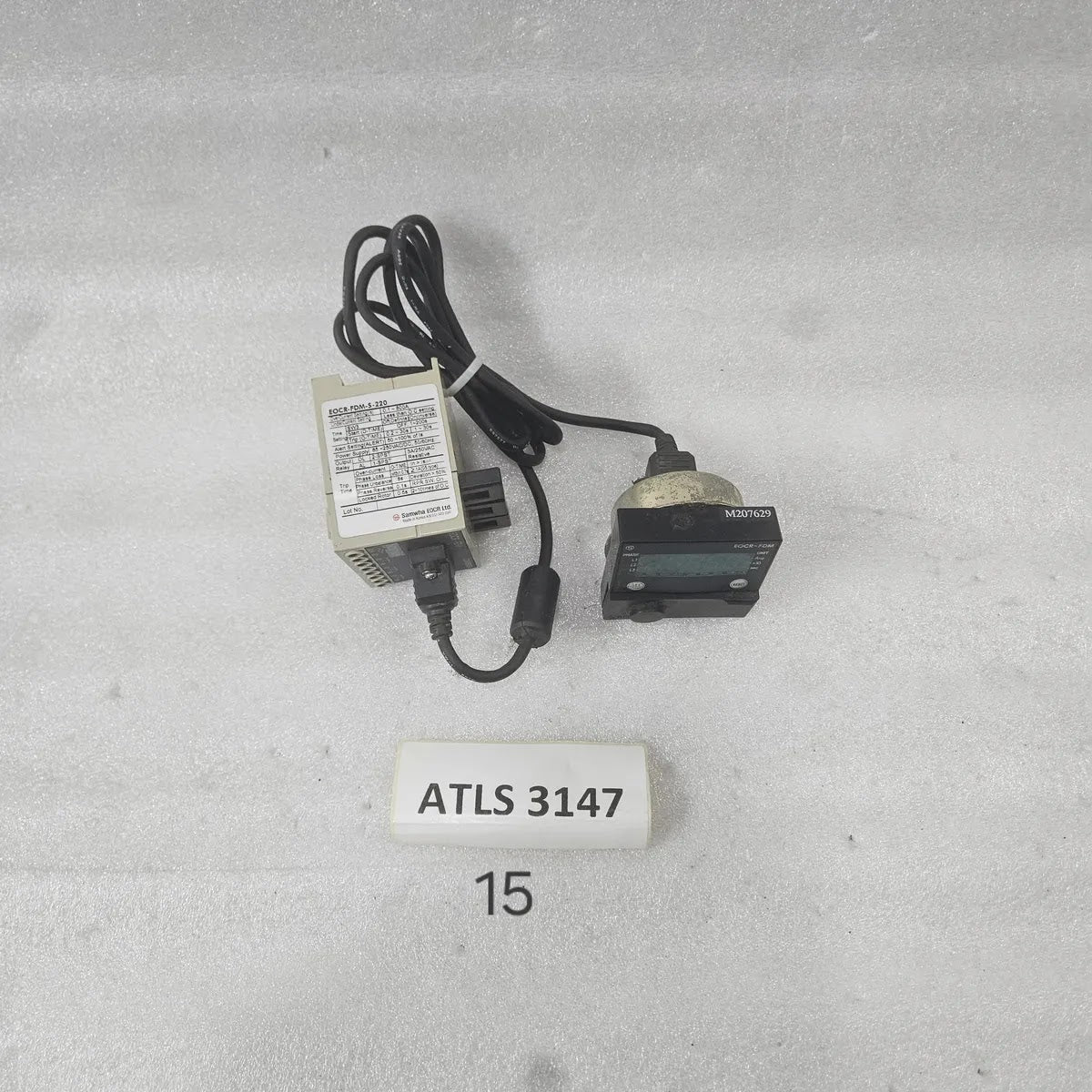 Samwha EOCR EOCR-FDM-S-220 Overcurrent Relay 0.1-800A 85-250VAC/DC