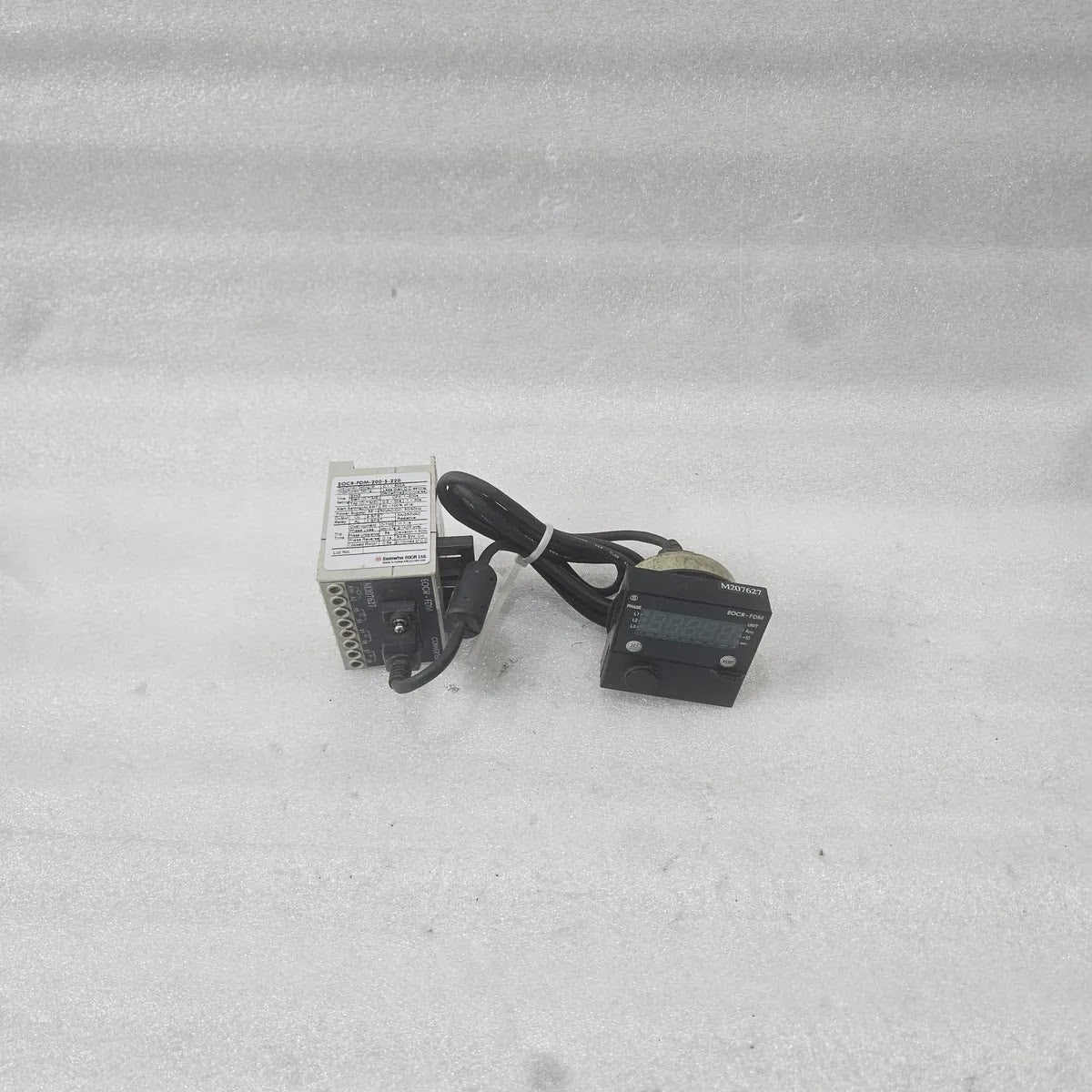 Samwha EOCR-FDM-200-S-220 Overcurrent Relay 3-Phase 0-200A 88-250VAC/DC