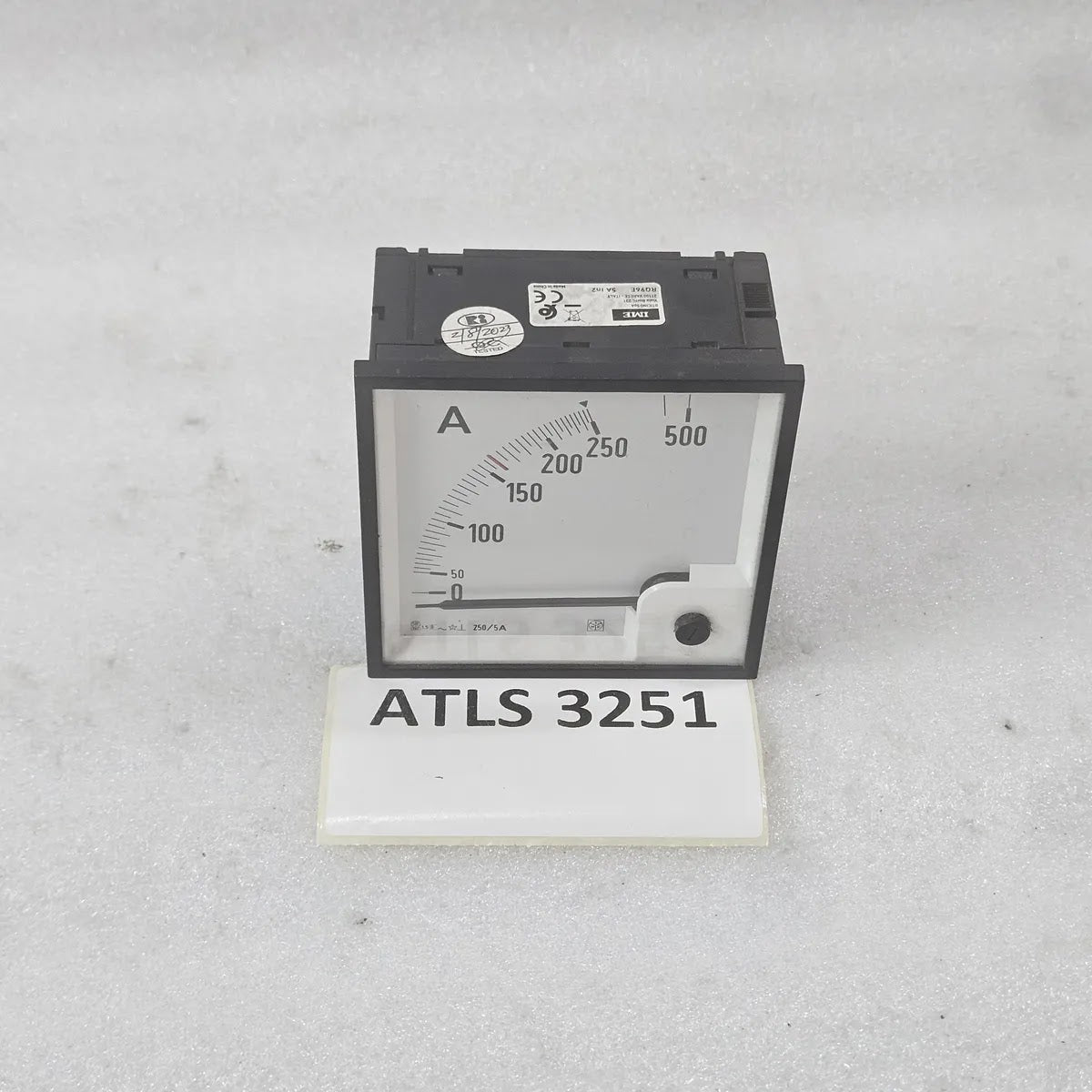 IME RQ96E Analog Ammeter Panel Meter 250/5A 96x96mm