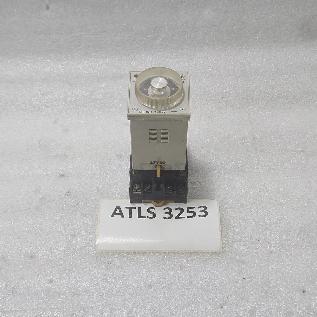 Omron H3BA Timer 24VDC 5A 250VAC with Socket Base