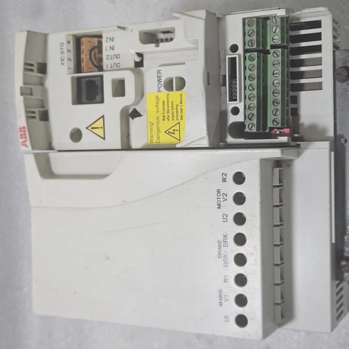 ABB ACS355-03E-12A5-4 VFD Drive 5.5kW 7.5HP Frame R3 - FOR PARTS