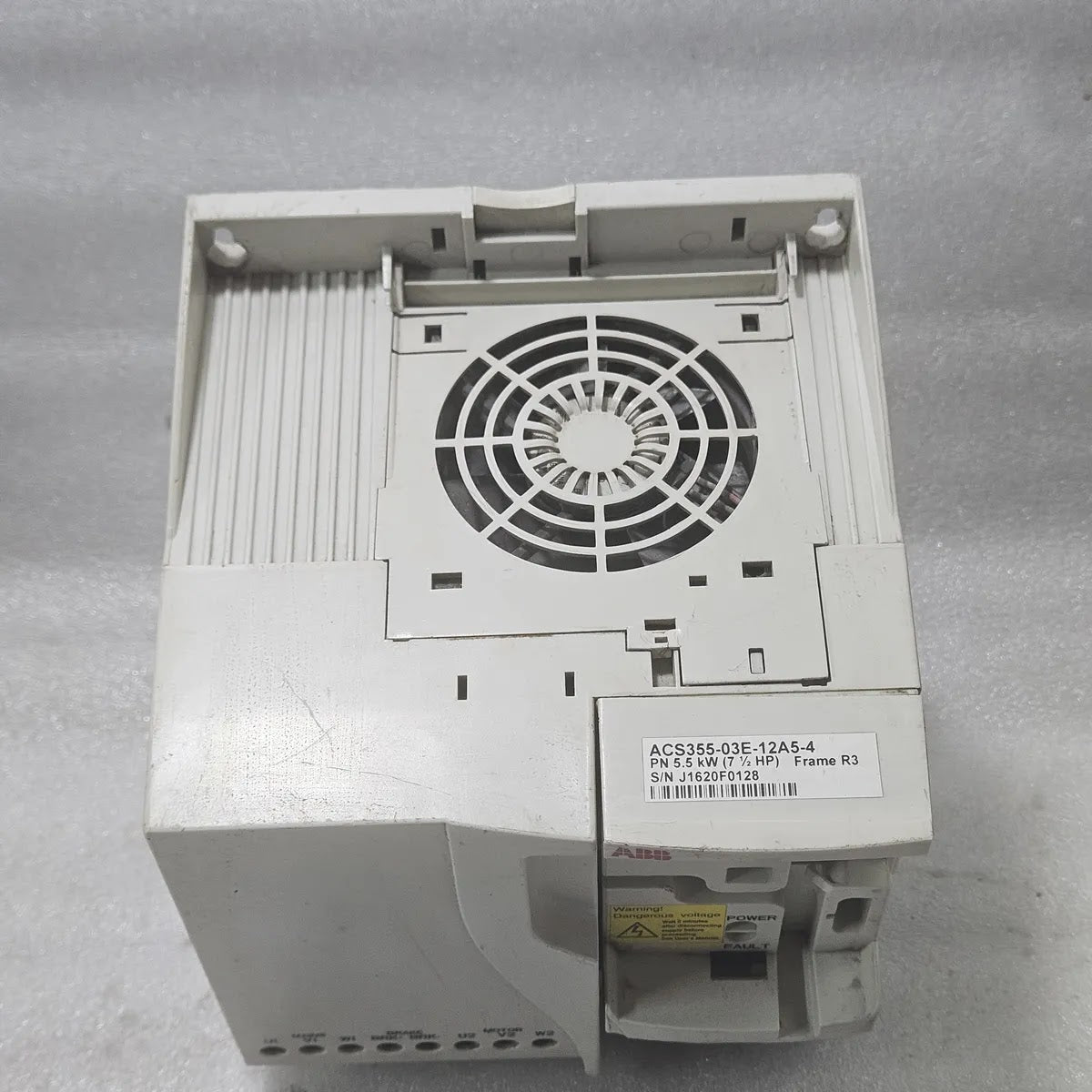 ABB ACS355-03E-12A5-4 VFD Drive 5.5kW 7.5HP Frame R3 - FOR PARTS