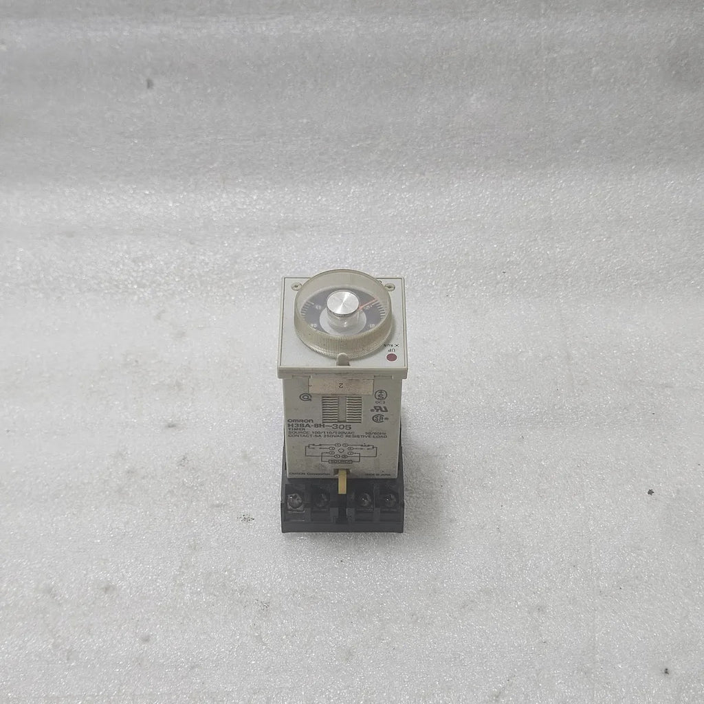 Omron H3BA-8H-305 Timer 100/110/120VAC 5A 250VAC Resistive
