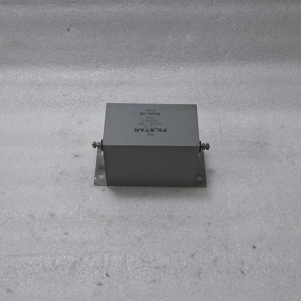 FILSTAR FLE-10 EMI NOISE FILTER 200VAC 10A 1000VACT Nitsuko Ltd.