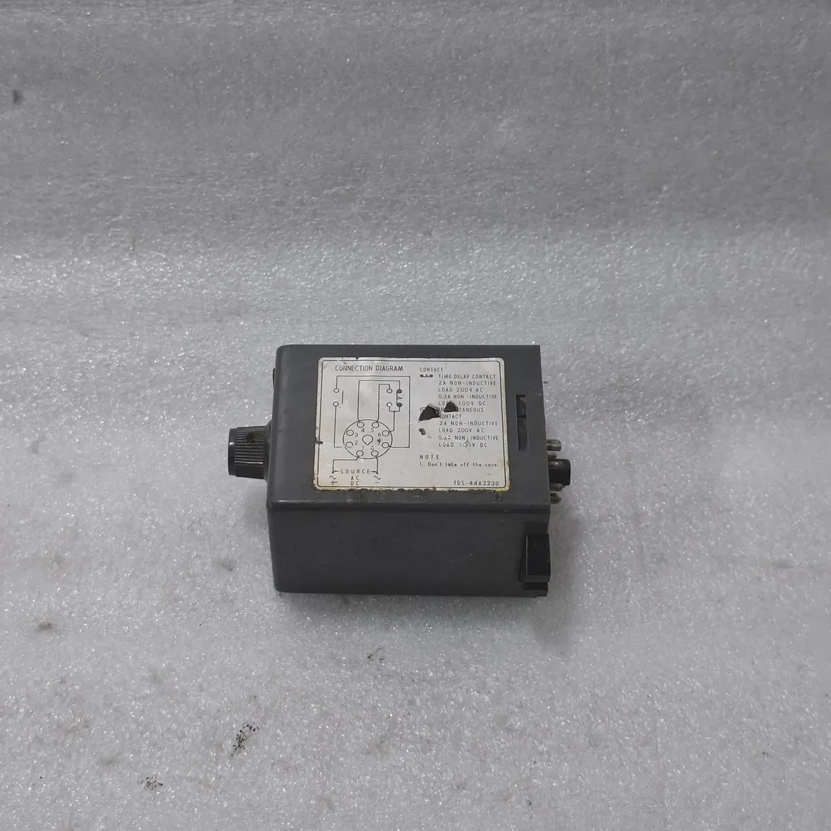 Omron TDS Solid State Timer 24V DC 0-10s Time Delay