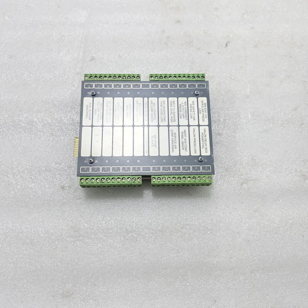 Terasaki 98.6.032.702 I/O Board ID 108 Marine Alarm Monitoring 24-Channel