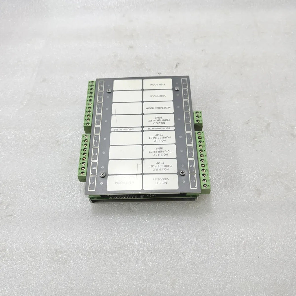 Terasaki 98.6.034.702 I/O Board ID 102 Rev 1A Marine Monitoring Module