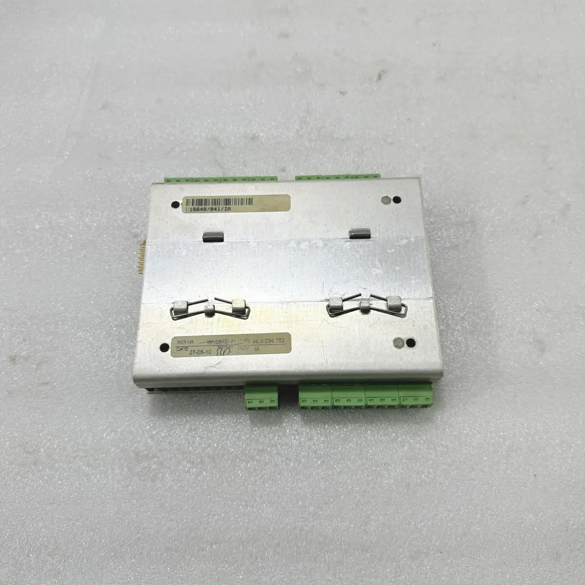 Terasaki 98.6.034.702 I/O Board ID 102 Rev 1A Marine Monitoring Module