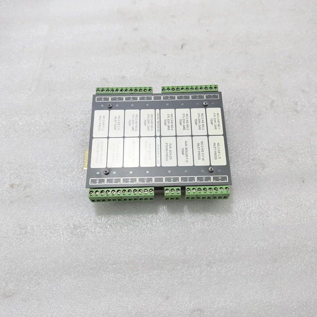 Terasaki 98.6.034.702 I/O Board ID 122 Marine Engine Temp Monitoring Rev 1A