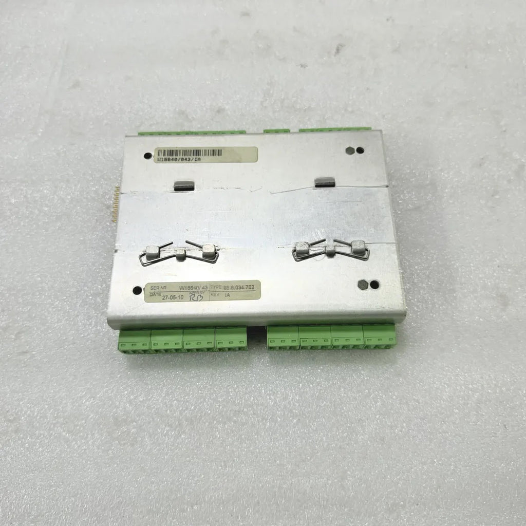 Terasaki 98.6.034.702 I/O Board ID 122 Marine Engine Temp Monitoring Rev 1A