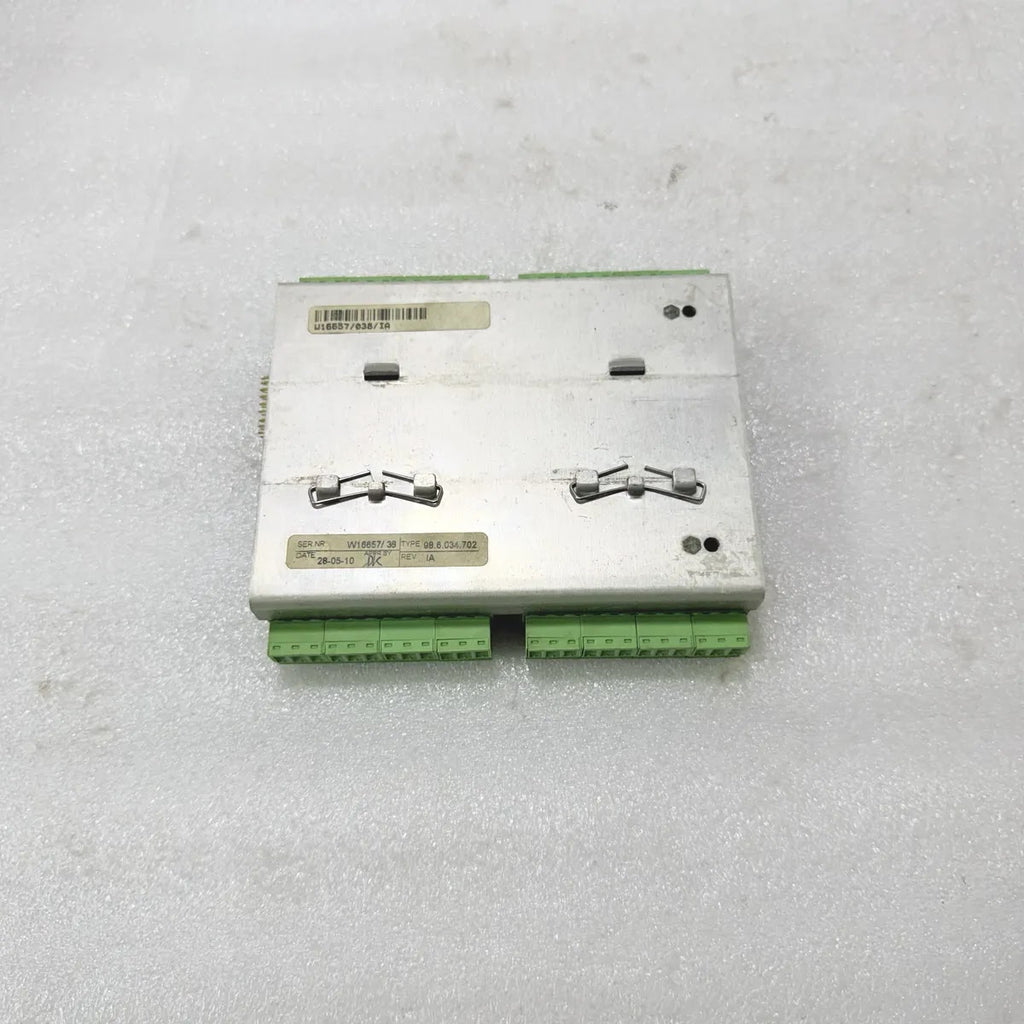 Terasaki 98.6.034.702 I/O Board ID 128 Marine Engine Temperature Module