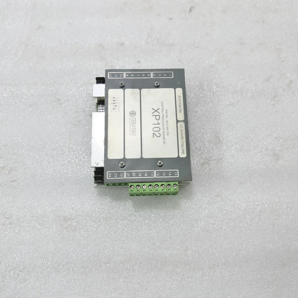 Terasaki XP102 Control Processor Board 98.6.049.706 Rev MA