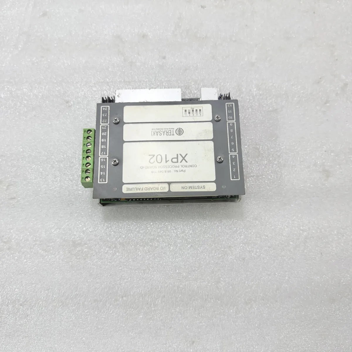 Terasaki XP102 Control Processor Board 98.6.049.706 Rev MA