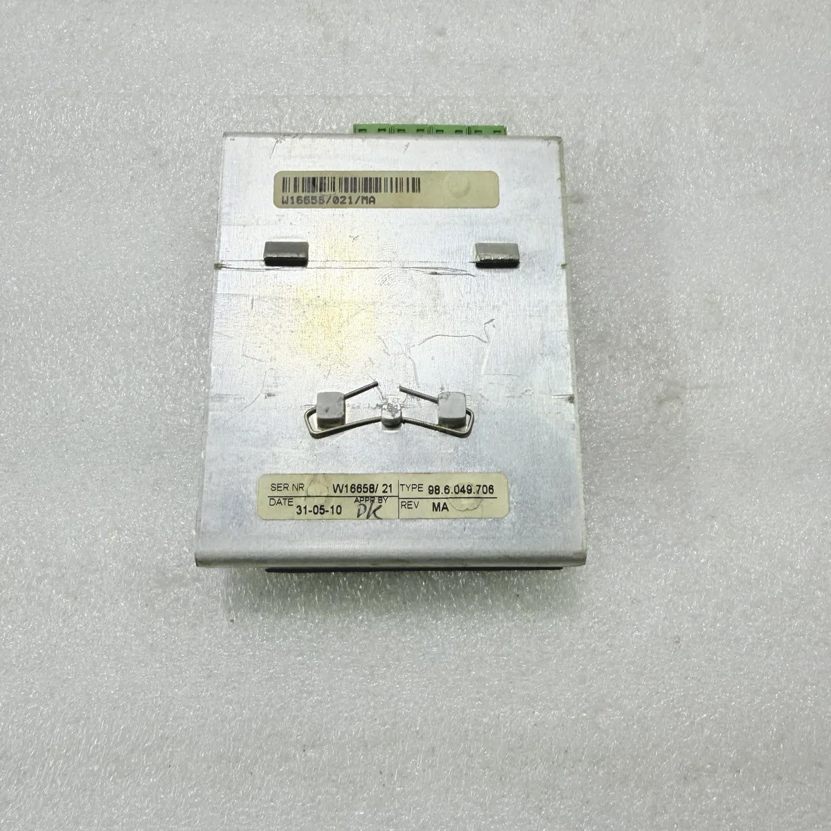 Terasaki XP102 Control Processor Board 98.6.049.706 Rev MA