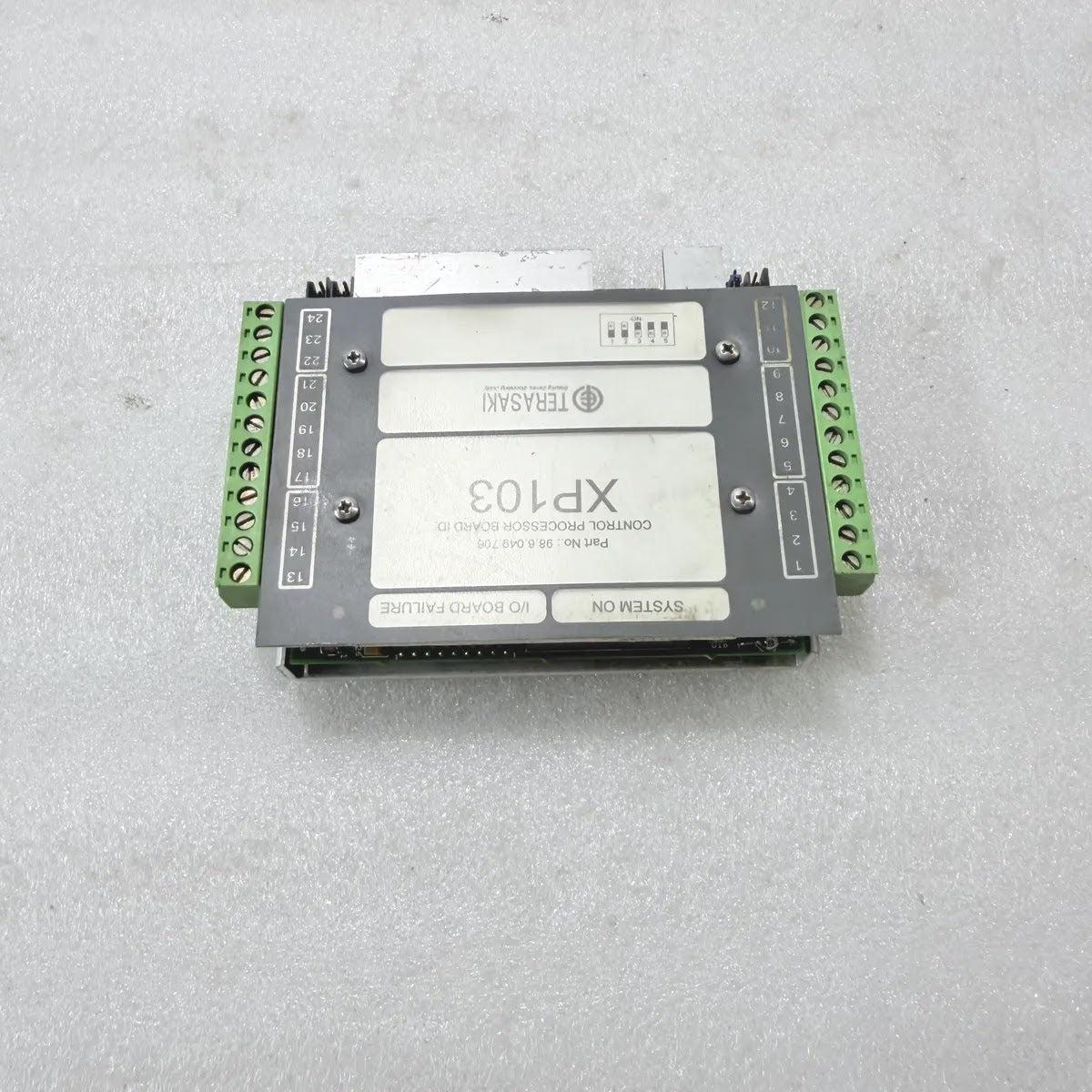 Terasaki XP103 Control Processor Board 98.6.049.706 Rev MA Marine
