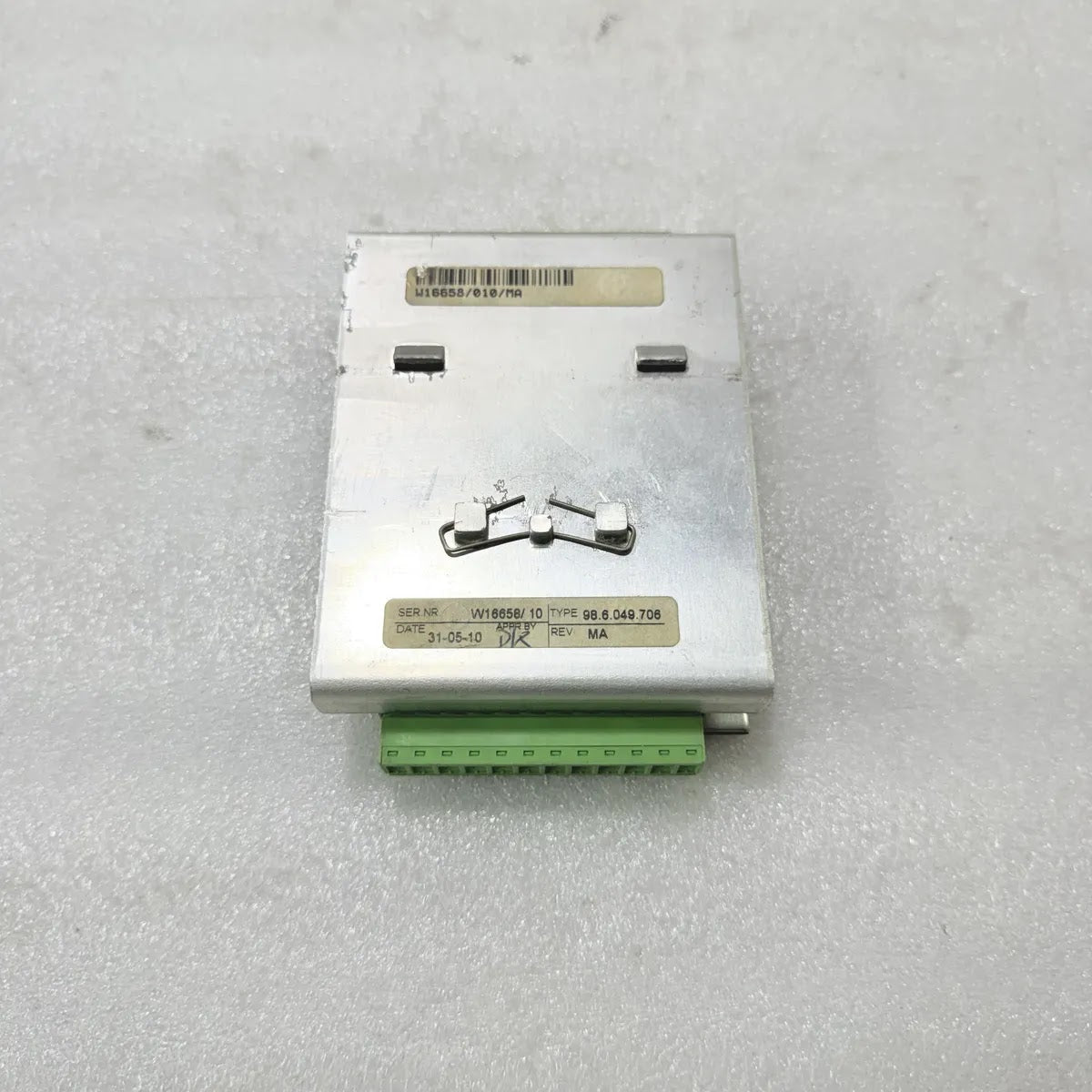 Terasaki XP103 Control Processor Board 98.6.049.706 Rev MA Marine