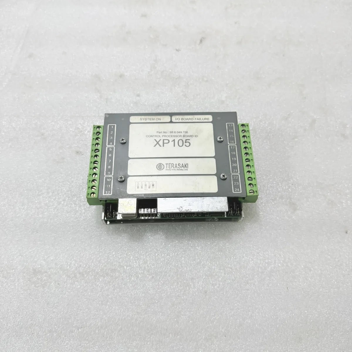 Terasaki XP105 Control Processor Board 98.6.049.706 Rev MA PCB