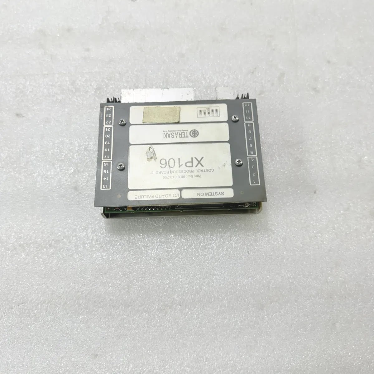 Terasaki XP106 Control Processor Board 98.6.049.706 Rev MA Module