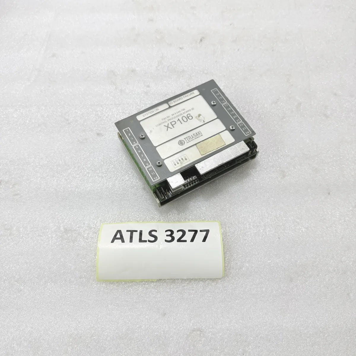 Terasaki XP106 Control Processor Board 98.6.049.706 Rev MA Module