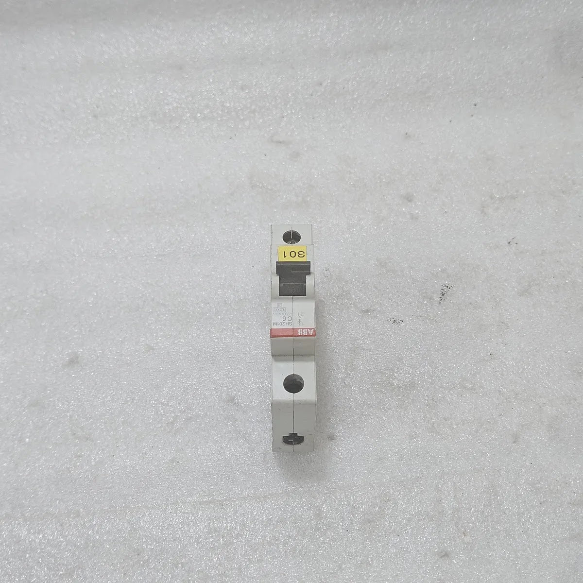 ABB SH201M MCB C6 6A 1-Pole 230/400V 10kA 1SYS271011R0064