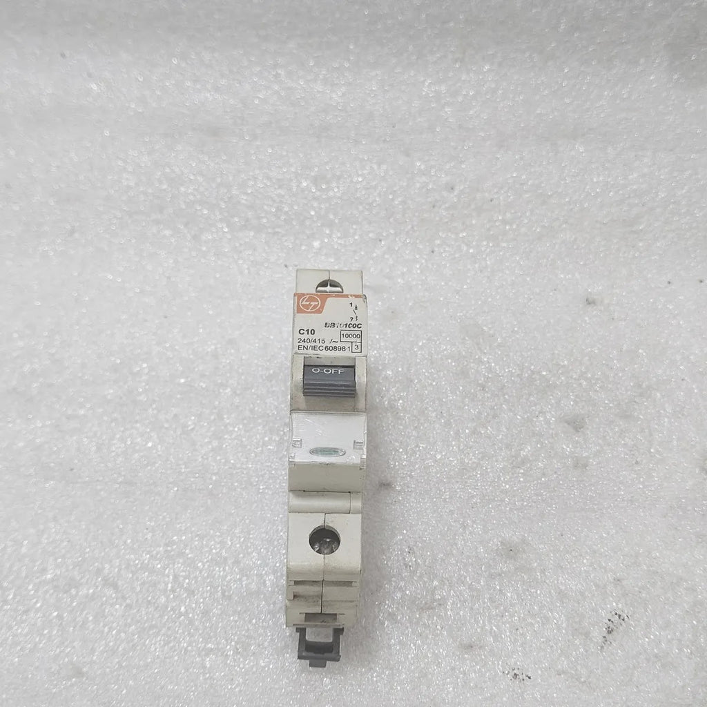 L&T UB10/1C0C MCB C10 1 Pole 240/415V 10kA IEC 60898-1