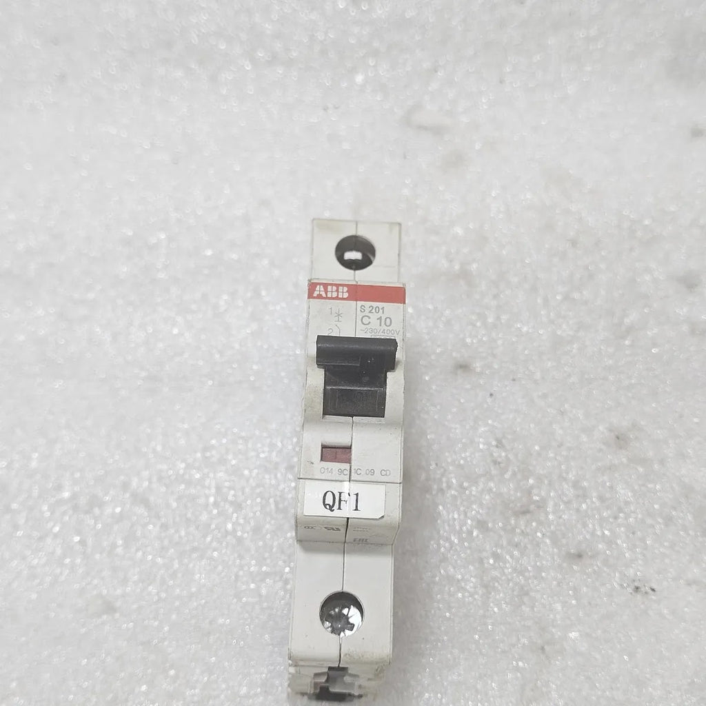 ABB S201-C10 MCB 10A 1-Pole 230/400V 2CDS251001R0104
