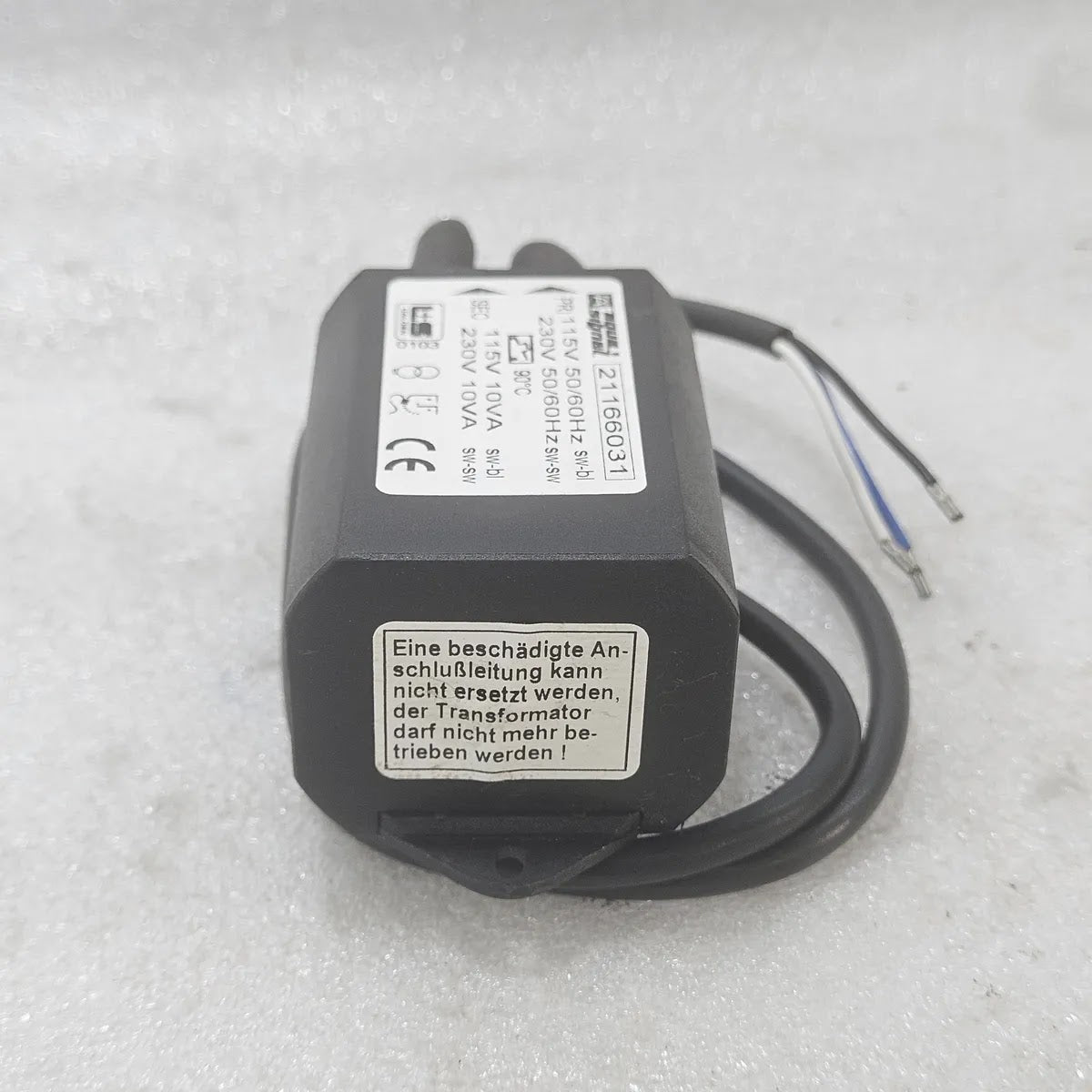 Aqua Signal 21166031 Transformer PRI/SEC 115V/230V 10VA New Surplus