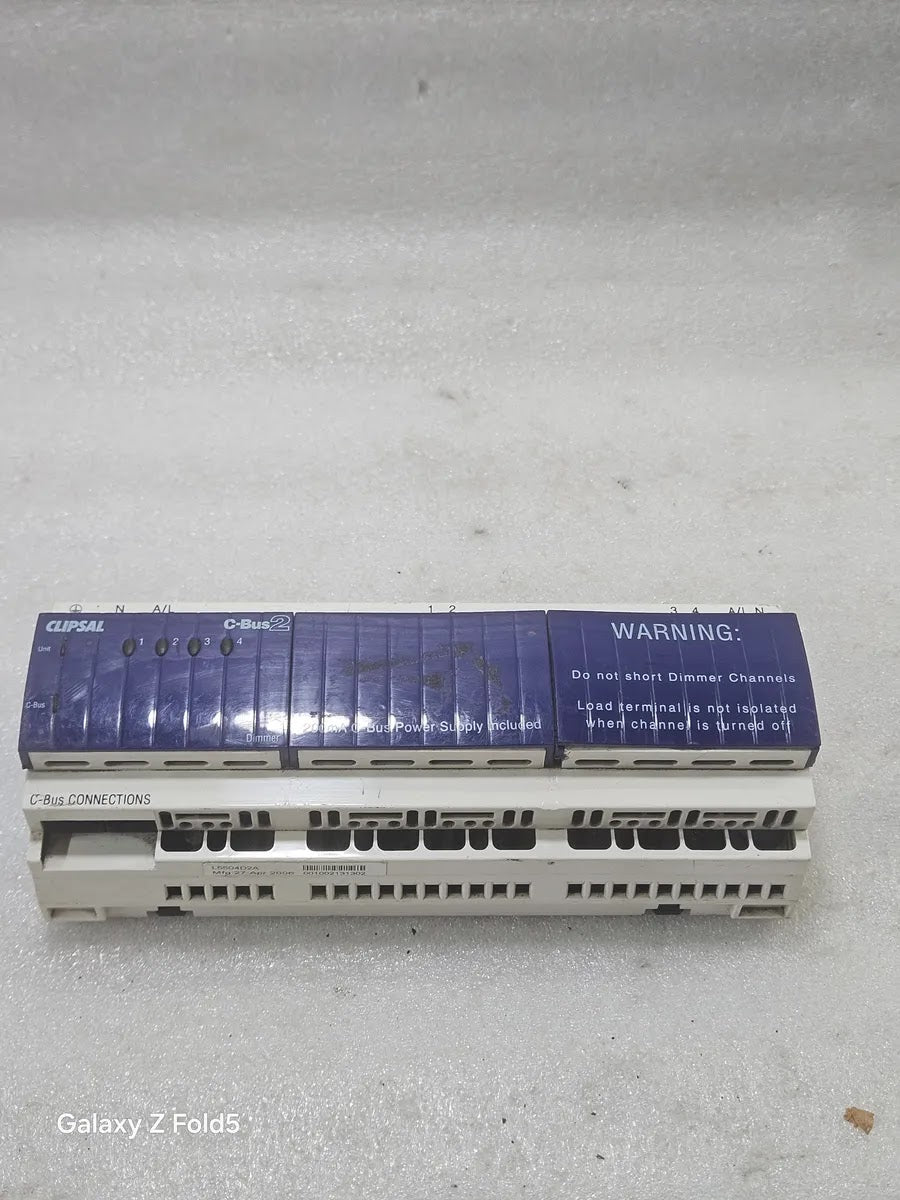 Clipsal L5504D2A C-Bus2 4 Channel Dimmer 220-240V 2A per Channel