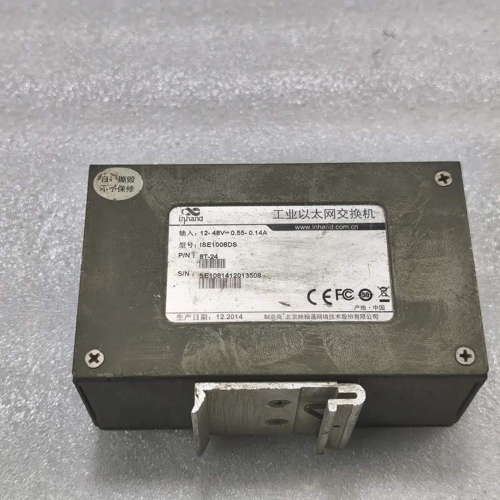 InHand ISE1008DS 8T-24 Industrial Ethernet Switch 8-Port 10/100 12-48V DC