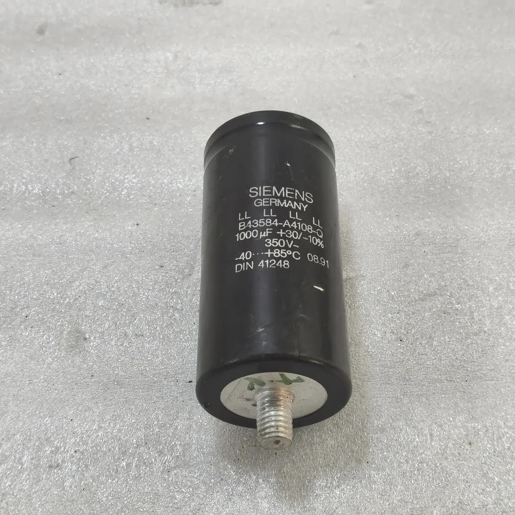 Siemens B43584-A4108-Q Electrolytic Capacitor 1000uF 350V +30/-10% DIN 41248
