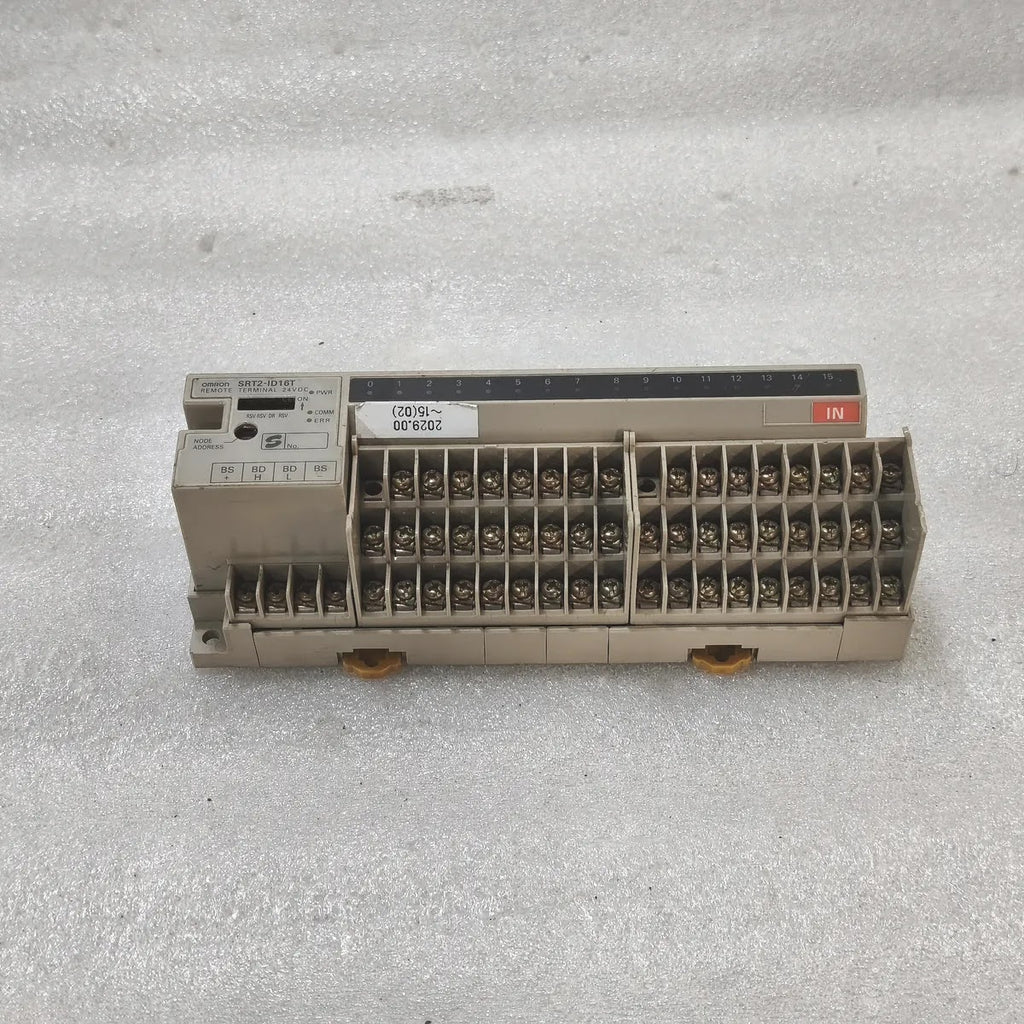 Omron SRT2-ID16T Remote Terminal 16-Point Digital Input Unit 24VDC CompoBus/S