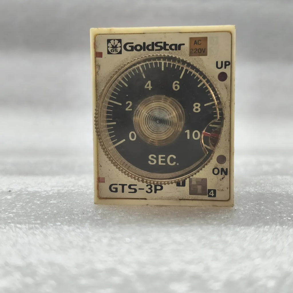 GoldStar GTS-3PA-B Super Timer Relay AC220V 5A/0.5A 0-10 Sec