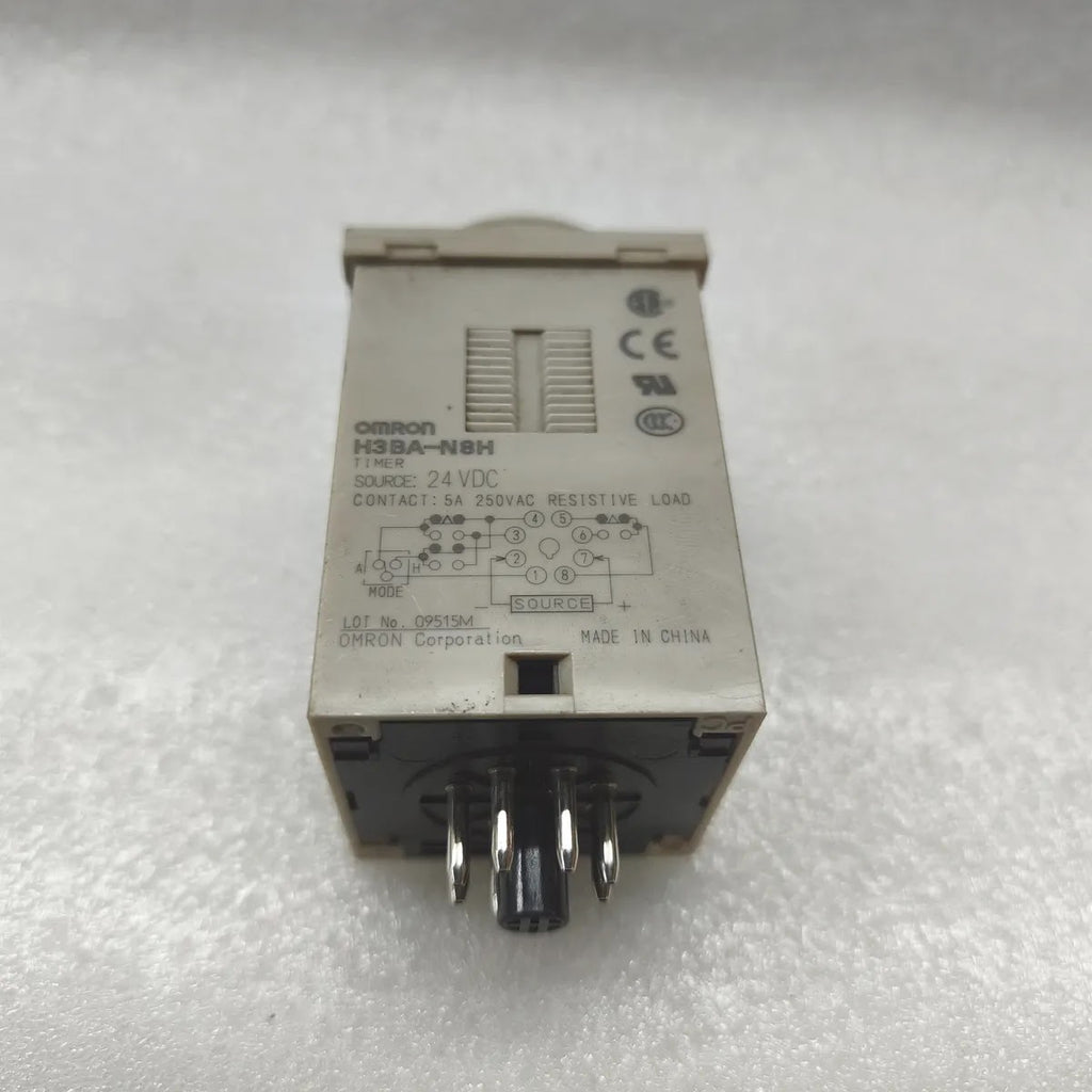 Omron H3BA-N8H Timer 24 VDC 5A 250VAC Resistive Load