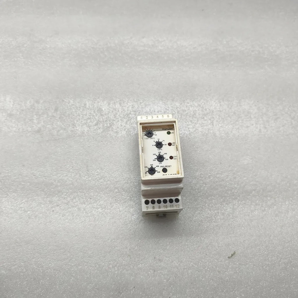 Minilec S2 VMR3 Phase Failure & UV/OV Relay 380-440VAC DIN Rail