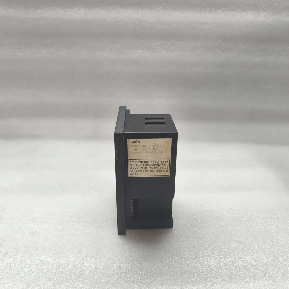 JRCS SCU-AN8 Control Unit AC 18V Source Run Start Stop Auto Manu Marine